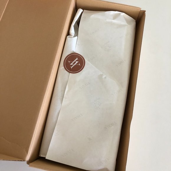 NEW Vivaia Peep Toe Wedge sandal heel / almond / 39 - Picture 10 of 11